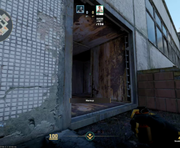 Bad grenade clipping by vent on Cache