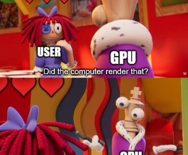 GPUs hallucinating frames