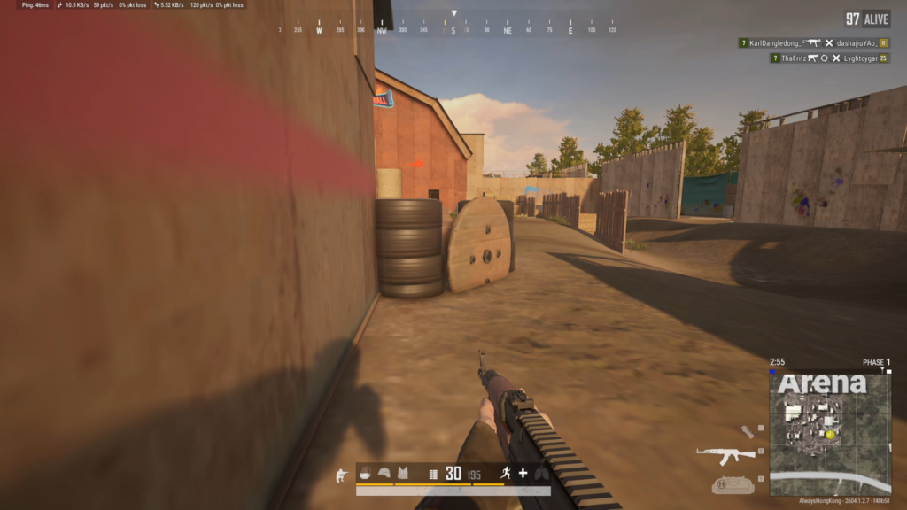 AKM vs. squad