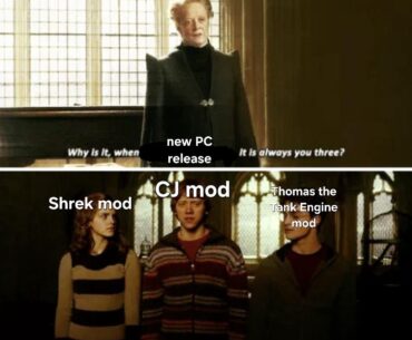 Modders have 3 jokes