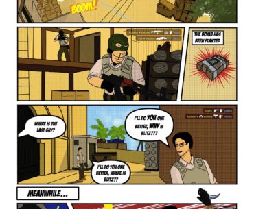 My comic art for The Mongolz