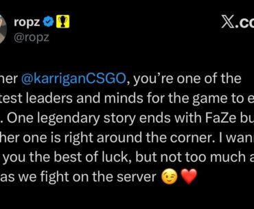 ropz tweet
