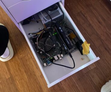 pc in drawer