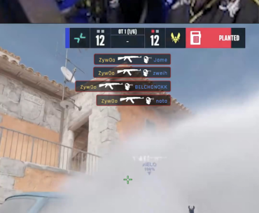 PARIVISON's voice comms during ZywOo's 1v5 at BLAST Open Rotterdam 2026