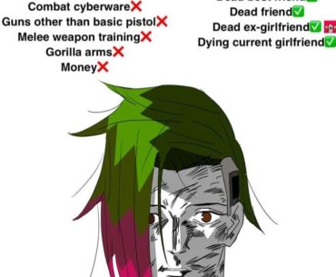 No wonder Judy is looking to leave Night City behind