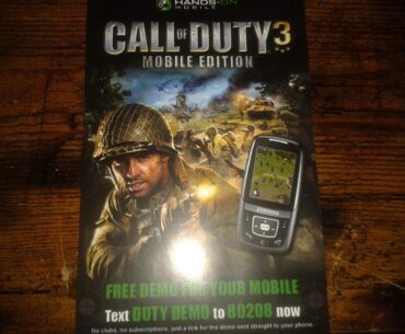 Think i can still get the call of duty 3 mobile demo? [COD3]