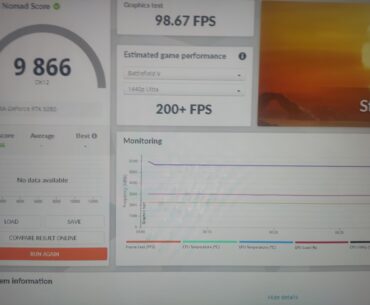 Today my my personal record. 9866 points in 3dmark steel nomad benchmark with my rtx 5080 and my i-9-14900kf.