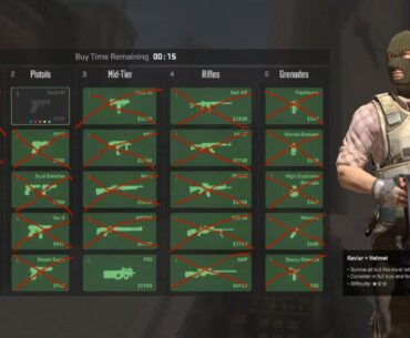 Guns I don’t use are cluttering my buy menu. How can I remove them?