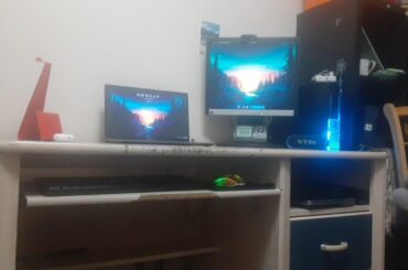 not that bad but idk if this goes in average or shitty, found everything on this setup for less than $300