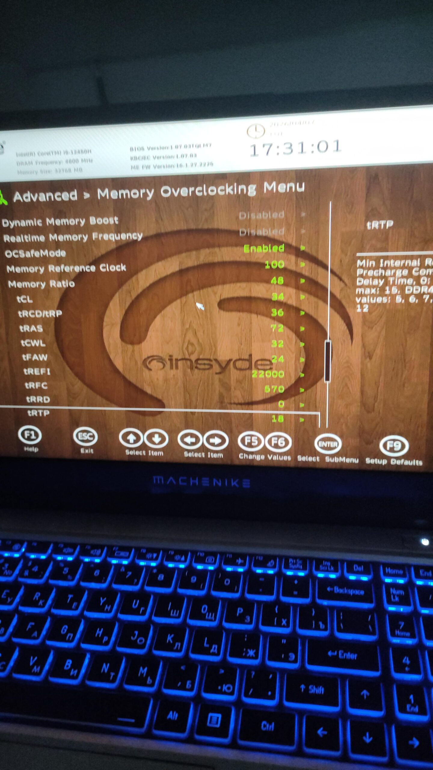 DDR5 timing tuning on i5-12450H – what’s realistically achievable? DDR5 timing tuning on i5-12450H – what’s realistically achievable?