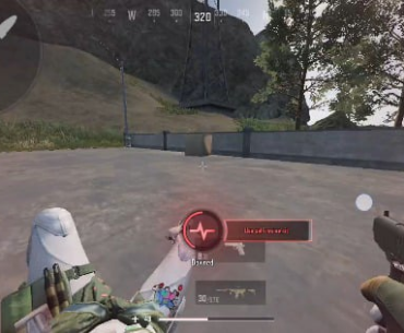 Knocked down in DMZ is now in FPP & you can see your own lower body