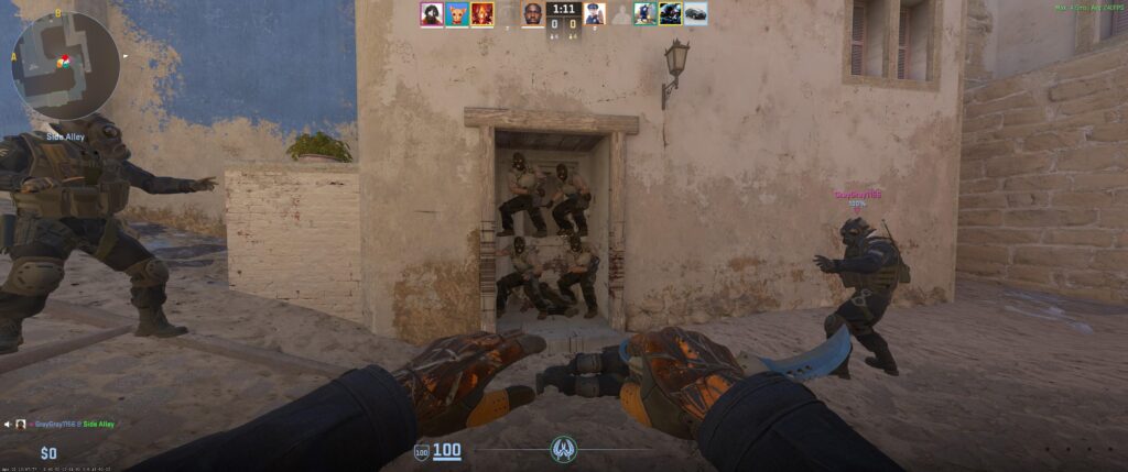 People say Faceit is too serious...... Meanwhile