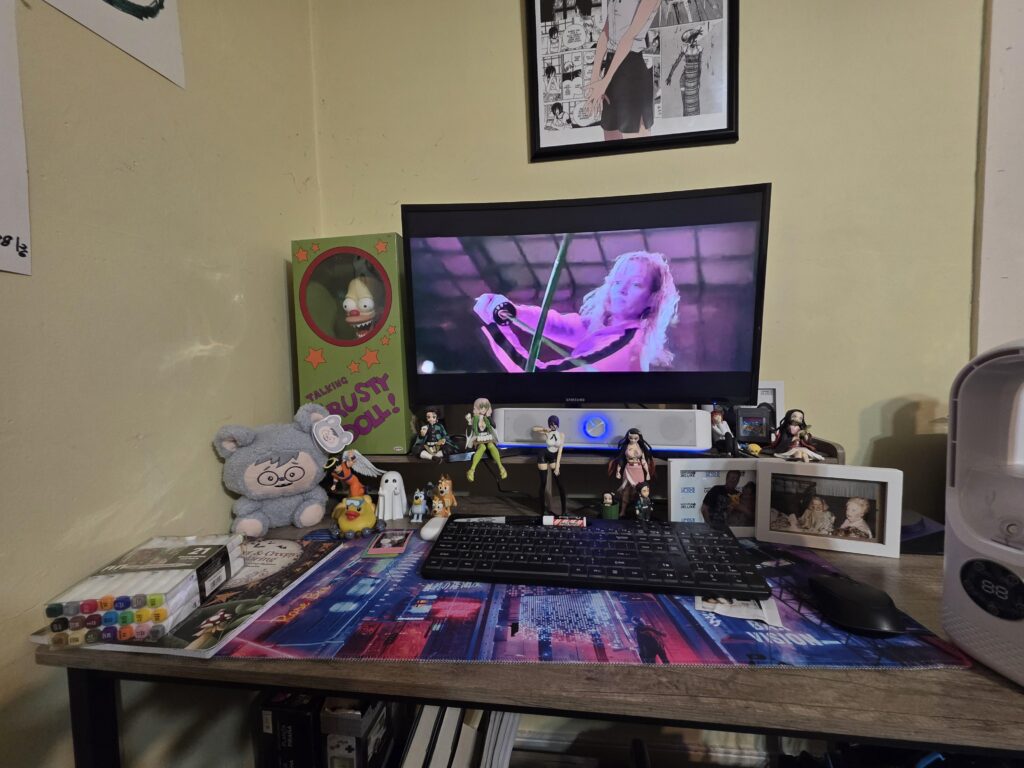 May not be an entire room,but this desk is my little slice of heaven. My getaway from reality