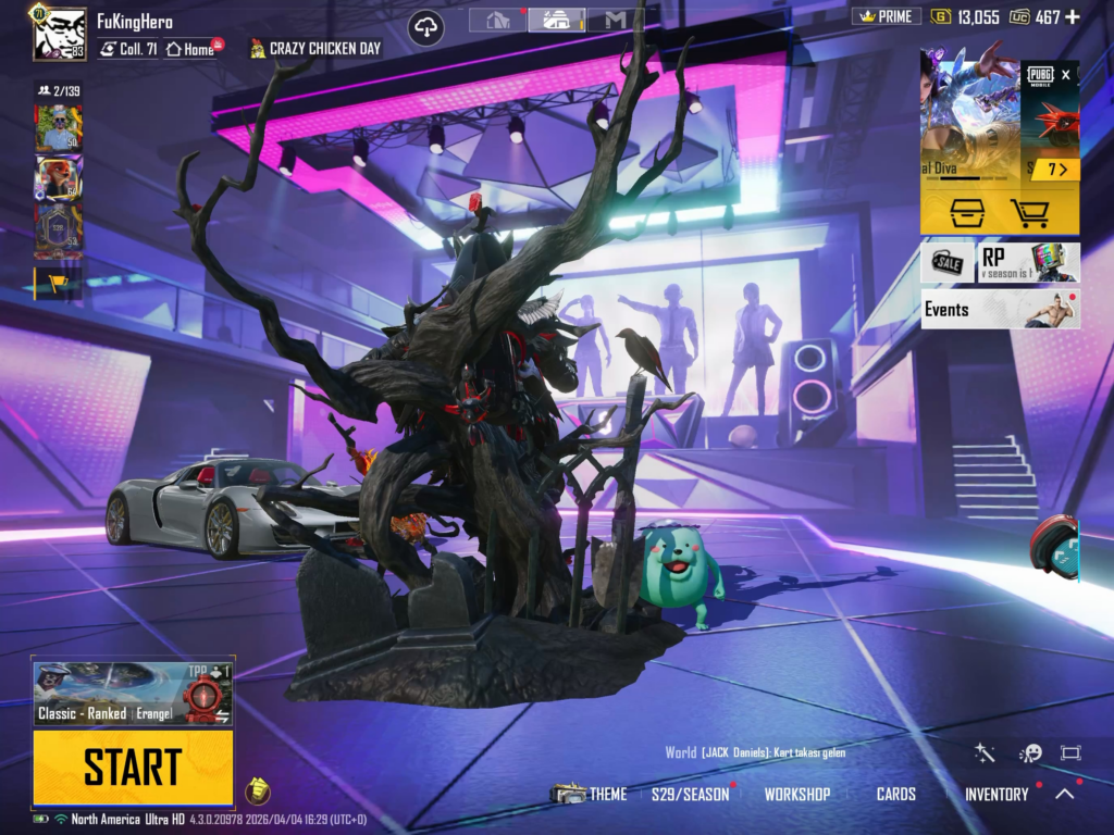 the updated Blood Raven X-Suit is glitching, check at 00:07 and 00:24 seconds “hey wat happend”