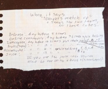 I just found this piece of paper in a 1994 letter. Anybody know what these codes go to?