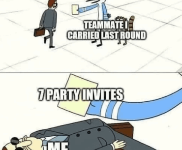 *Pretends to be AFK until he joins a match*