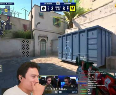 Donk with a beautiful chase to finish a 1v2 against time