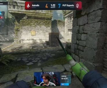 Cmtry gets a 4K with the AWP, USP and AK.