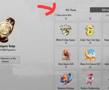 Search option for popularity Gift collection.