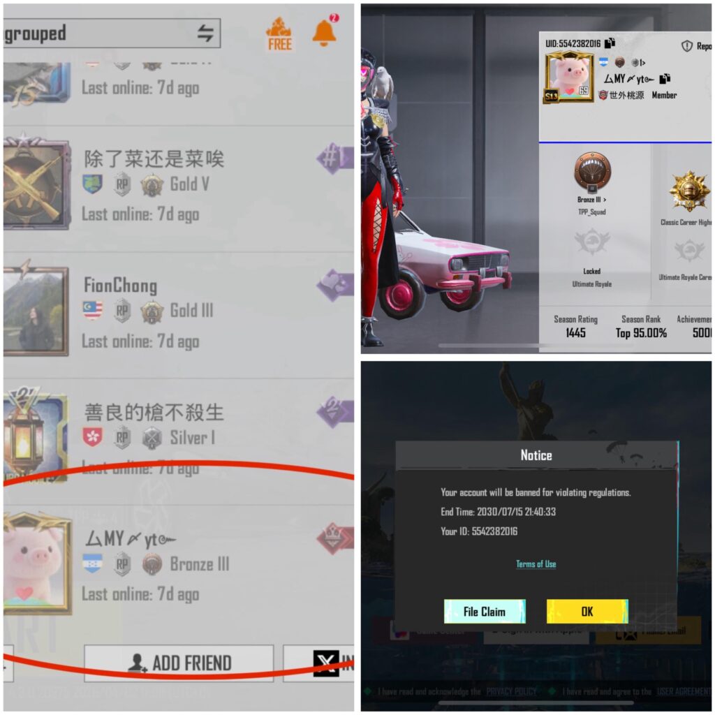 Message to PUBGM Support Team & Moderators