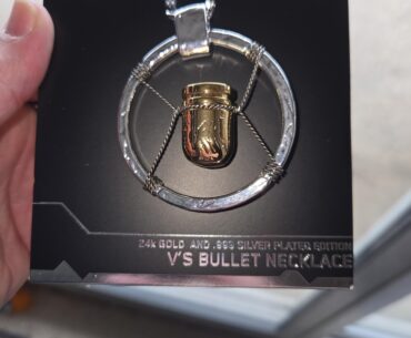 My husband got me V's Bullet Necklace for my birthday