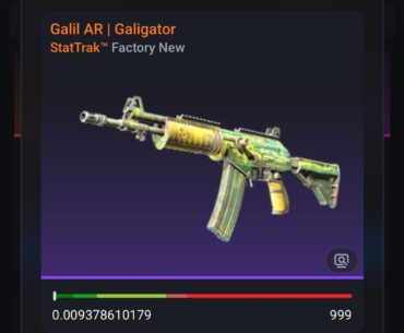 Template 999 + very low float stattrak