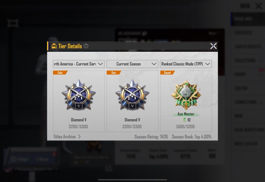 How much points can can I accumulate while in Ace Master ? I’m at 5500/5200