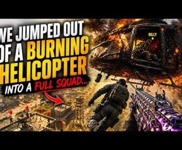The enemy shot down our chopper. Then this happened.