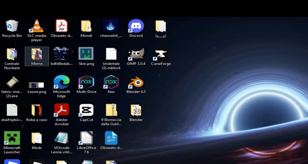remember kids, empty your recycle bin more often than once a year
