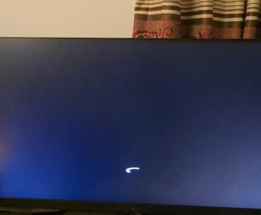 Windows fell over while loading