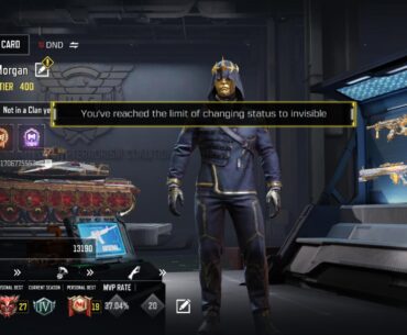 Wtf Since when do I have a limit on the number of times I want to become invisible?