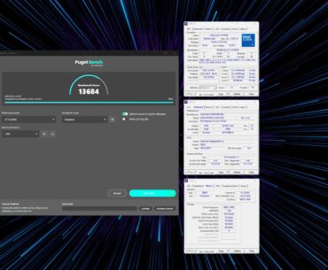 Intel Bartlett Lake 273PQE in Puget Bench Photoshop on Asus Z790 Apex