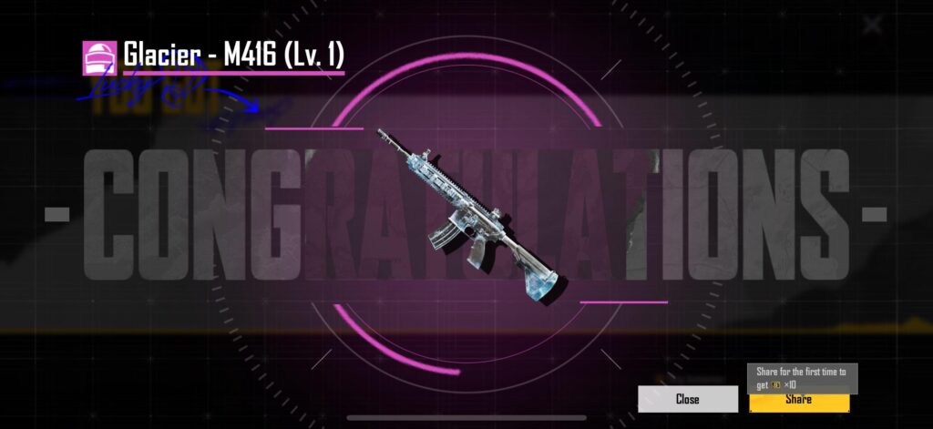 Got the glacier M416