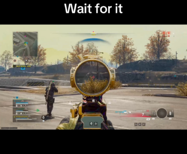 I can’t believe I hit this [cod]