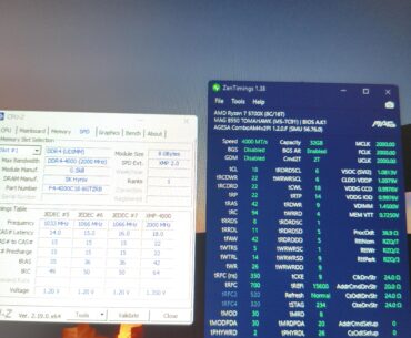 How can I now if my Ram sticks are running 1:1 or not