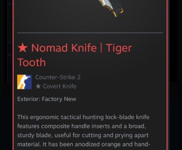 for trade
