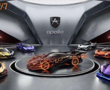 Collected all the Apollo hypercars!