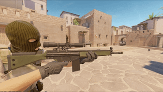 The Terrorists have developed a sinister new technology to eject casings through solid metal