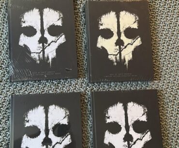 Call of Duty Ghosts Hardcover Guides W/ Patches value? [GHOSTS]