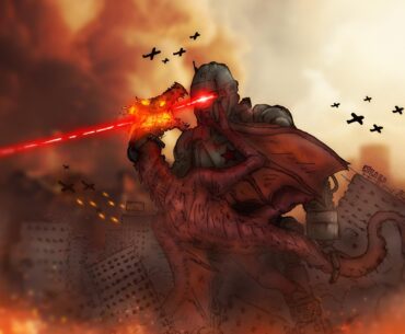 Cool little gorod krovi thing I made because dragons are awesome :)