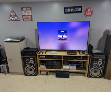 This is the best my entertainment stand has ever looked