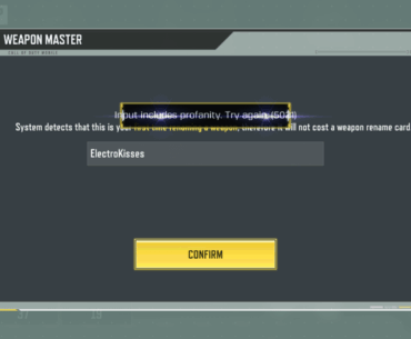 According to the developers, kisses is profane