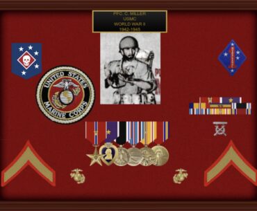 Private Miller’s shadowbox [WAW]