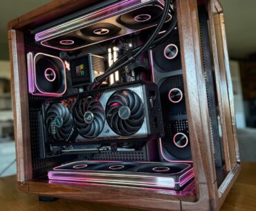 ROG x Jonsbo x walnut