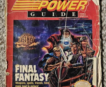 Are we posting pictures of our oldest strategy guides? Here's mine - Final Fantasy.