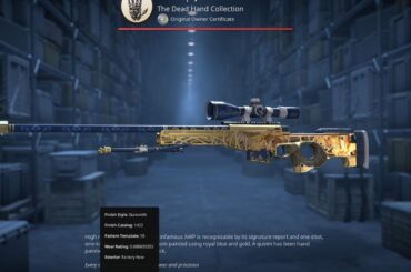 AWP Queens Gambit 0.0006 Float
