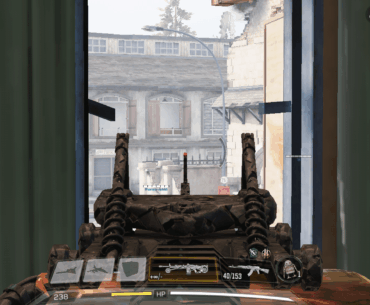 Does anyone else have this bug where your scope disappears and u have zoomed in iron sights