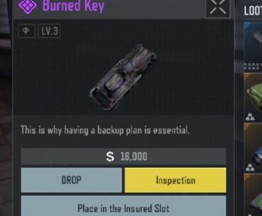The only epic loot with inspection?