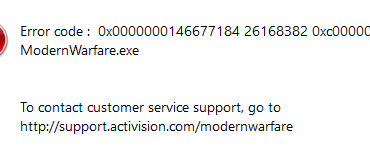 error every time i launch the game or try to get past shaders preloading