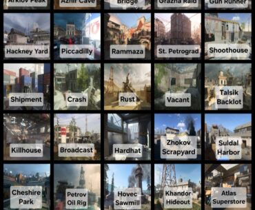 Round 4! Mialstor Tank Factory has dropped out. Top comment decides the next map to be eliminated.